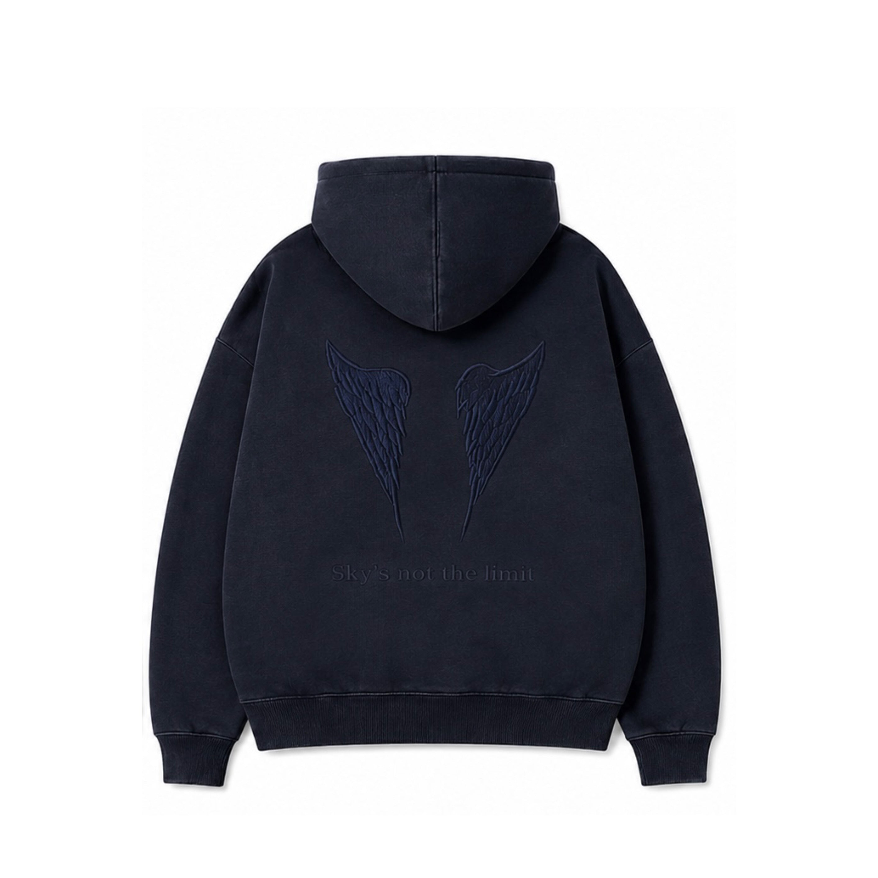 Navy Sky's not the limit hoodie