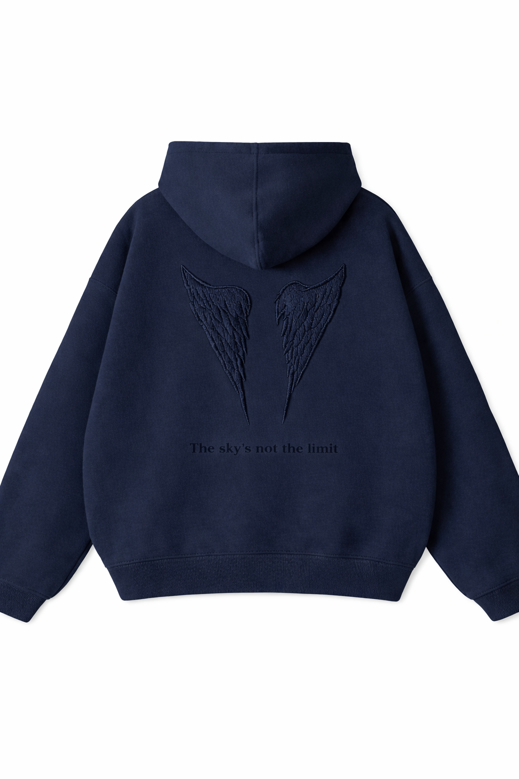 Navy Sky's not the limit hoodie